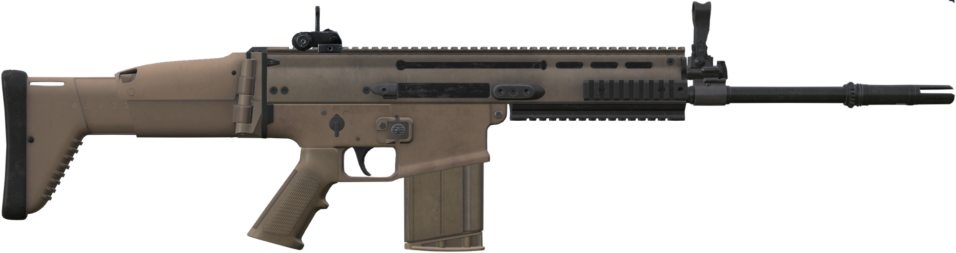 SCAR-H en DayZ - Estadísticas y ubicación